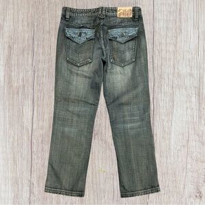 Vintage Y2K Yaso Brand Distressed Biker Diesel Grunge Men's Blue Jeans 36 x 33